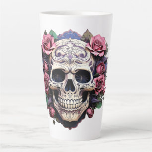 Cool Skull latte mug