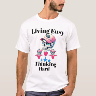 Cool Skull Thinking T-Shirt for Men 2025