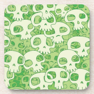 Cool skulls coaster