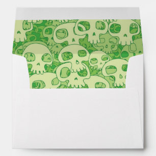 Cool skulls envelopes