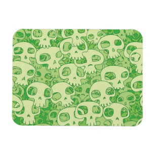 Cool skulls magnet