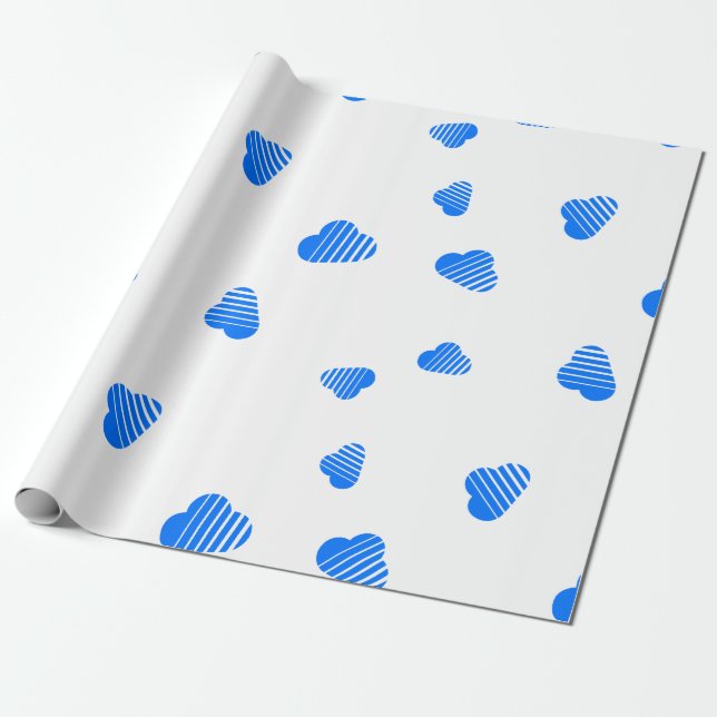 Cool Skycoin Cryptocurrency Coin Sign Pattern Wrapping Paper (Unrolled)
