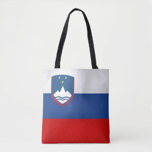 Cool Slovenia Flag Fashion Tote Bag