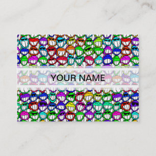 COOL SMILING FACES GROUP BUSINESS CARD
