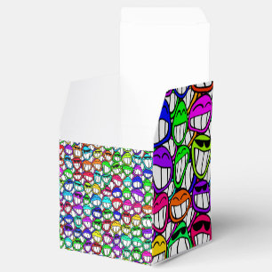 COOL SMILING FACES GROUP FAVOUR BOX