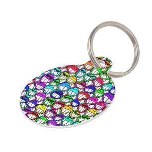 COOL SMILING FACES GROUP PET TAG