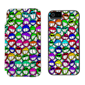 COOL SMILING FACES GROUP + your idea Incipio Watson™ iPhone 5 Wallet Case