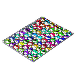 Cool Smiling Faces Notebook