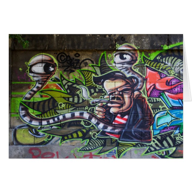 Cool Smoking Guy (Front Horizontal)