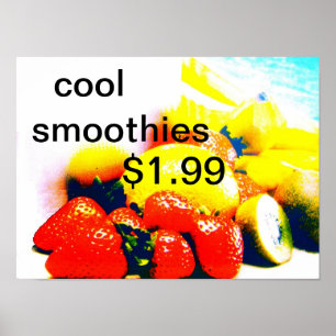 cool smoothies poster