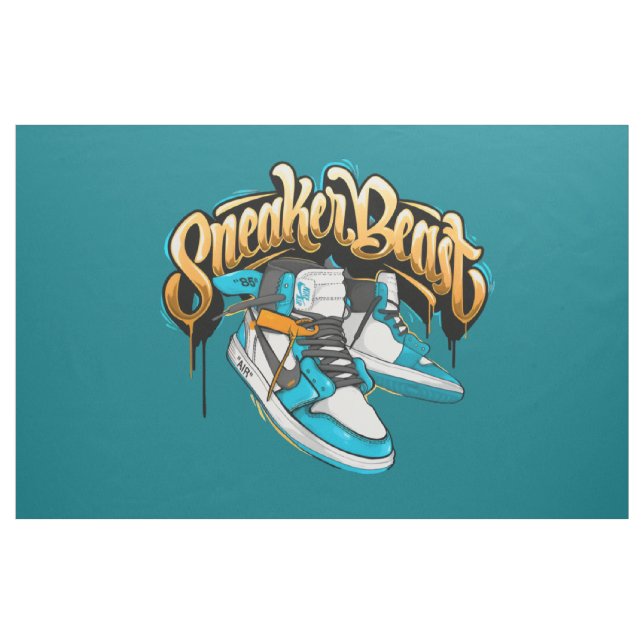 cool sneaker cotton  fabric (Yard)