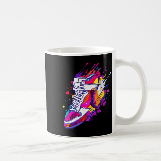 Cool Sneaker Design For Men Women Scute Ss Cute Ss Coffee Mug (Right)