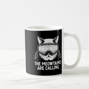 Cool snowboard for men women kids ski lover coffee mug