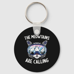 Cool Snowboard For Men Women Kids Ski Lover Mounta Key Ring
