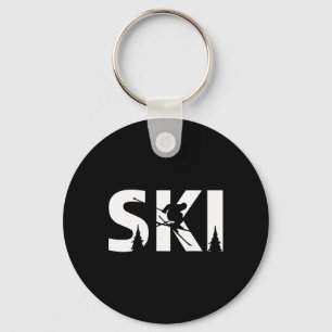 Cool Snowboard For Men Women Kids Ski Lover Mounta Key Ring
