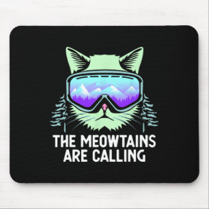 Cool Snowboard For Men Women Kids Ski Lover Mounta Mouse Pad