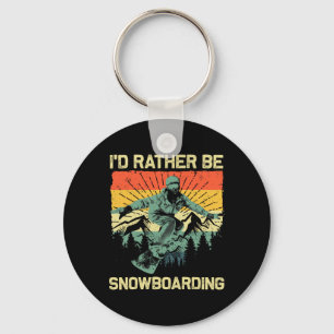 Cool Snowboard For Men Women Snowboarding Skiing S Key Ring