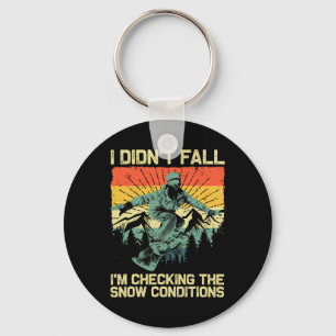 Cool Snowboard For Men Women Snowboarding Skiing S Key Ring