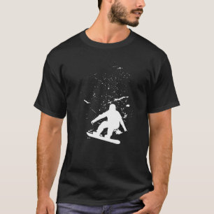 Cool Snowboarder Snowboarding Men Boys T-Shirt
