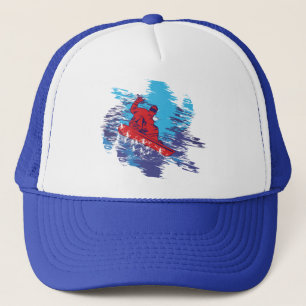 Cool Snowboarder Trucker Hat