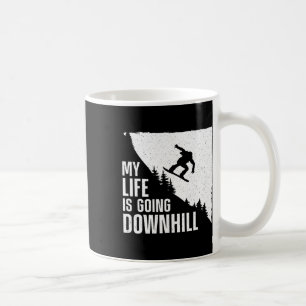 Cool Snowboarding Art For Men Women Snow Board Sno Coffee Mug