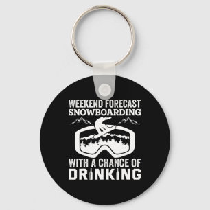 Cool Snowboarding Design For Men Women Snowboard S Key Ring