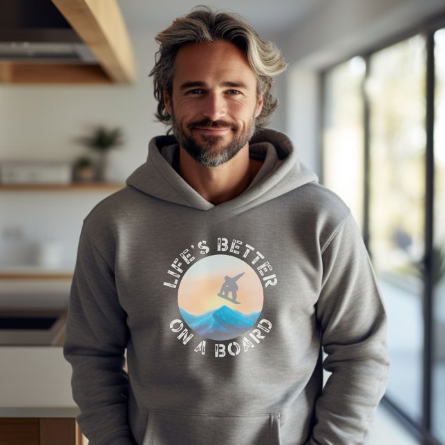 Cool snowboarding hoodie sweatshirt (Creator Uploaded)