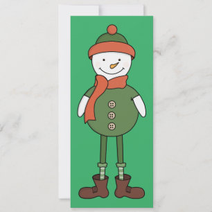 Cool Snowman Invitation