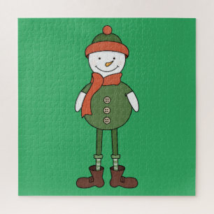 Cool Snowman Jigsaw Puzzle