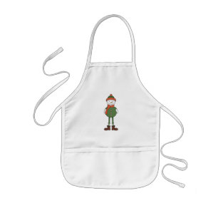 Cool Snowman Kids Apron