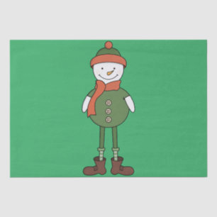 Cool Snowman Tissue Paper