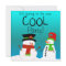 Cool Snowmen Birthday Party Invitation