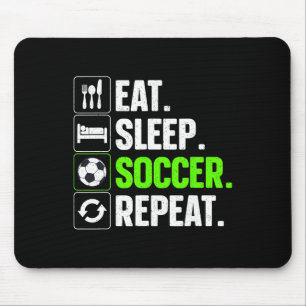 Cool Soccer Art For Men Women Kids Team Sport Socc Mouse Pad