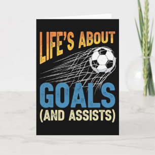 Cool Soccer Art For Men Women Soccer Lovers Soccer Card