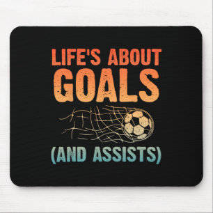 Cool Soccer Art For Men Women Soccer Lovers Soccer Mouse Pad