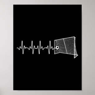 Cool Soccer Art For Men Women Soccer Lovers Soccer Poster