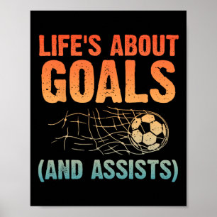 Cool Soccer Art For Men Women Soccer Lovers Soccer Poster