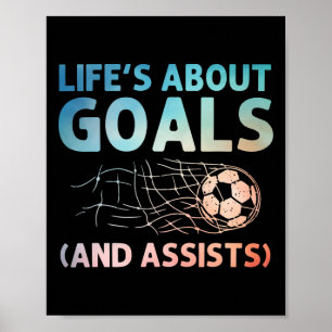 Cool Soccer Art For Men Women Soccer Lovers Soccer Poster