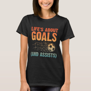 Cool Soccer Art For Men Women Soccer Lovers Soccer T-Shirt