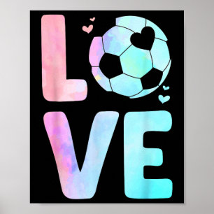 Cool Soccer Art For Women Girls Toddler Themed Soc Poster