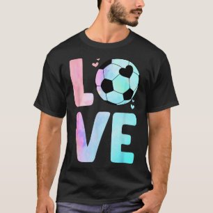 Cool Soccer Art For Women Girls Toddler Themed Soc T-Shirt