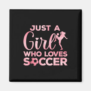 Cool Soccer Art For Women Teen Girls Goalie Soccer Magnet