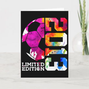 Cool Soccer Designs And Outfits 12th Birthday Girl Card