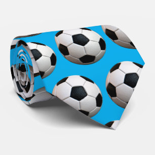 Cool Soccer Football Pattern Sport Tie