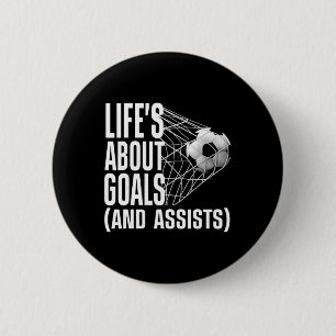 Cool Soccer For Men Women Soccer Lovers Player Foo 6 Cm Round Badge