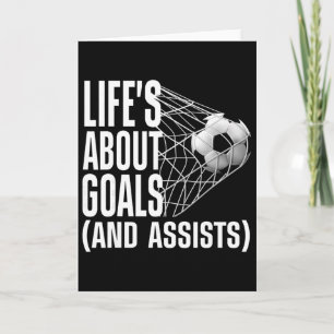 Cool Soccer For Men Women Soccer Lovers Player Foo Card