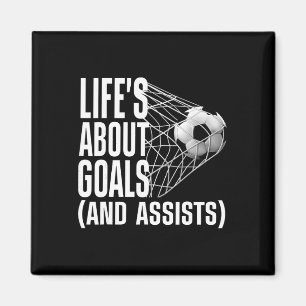 Cool Soccer For Men Women Soccer Lovers Player Foo Magnet