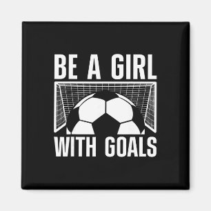 Cool Soccer For Women Girls Footll Soccer Lovers S Magnet