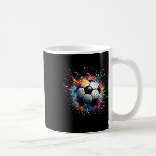 Cool Soccer Player Sport For Boys Men Girls Women  Coffee Mug
