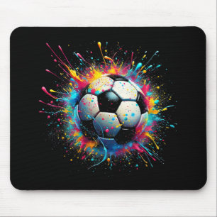 Cool Soccer Player Sport For Boys Men Girls Women Mouse Pad